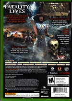 Xbox 360 Mortal Kombat Back CoverThumbnail